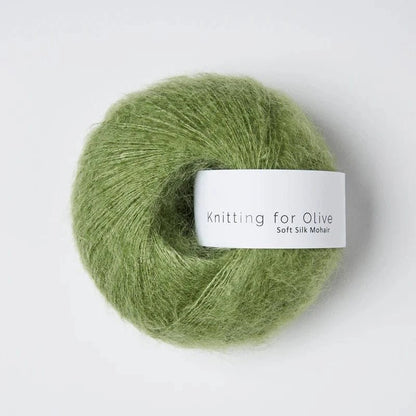 Knitting for Olive Soft Silk Mohair - BONIFAKTUR - Pea Shoots - Knitting for Olive Soft Silk Mohair