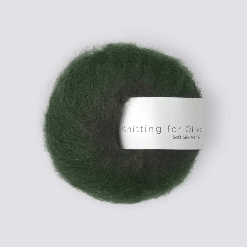 Knitting for Olive Soft Silk Mohair - BONIFAKTUR - Slate Green - Knitting for Olive Soft Silk Mohair