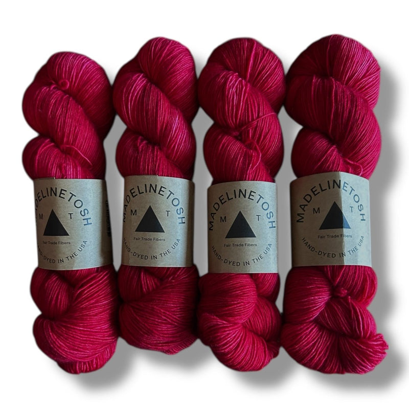 Madelinetosh Tosh Merino Light - BONIFAKTUR - Blood runs cold - Madelinetosh Tosh Merino Light