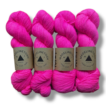 Madelinetosh Tosh Merino Light - BONIFAKTUR - Fluoro Rose - Madelinetosh Tosh Merino Light