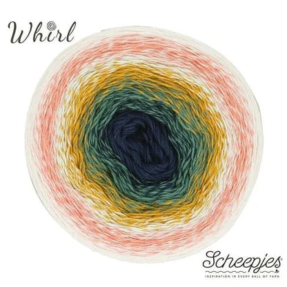 Scheepjes Cotton Whirl - BONIFAKTUR - 720 Costal Cottage - Scheepjes Scheepjes Cotton Whirl 720 Costal Cottage