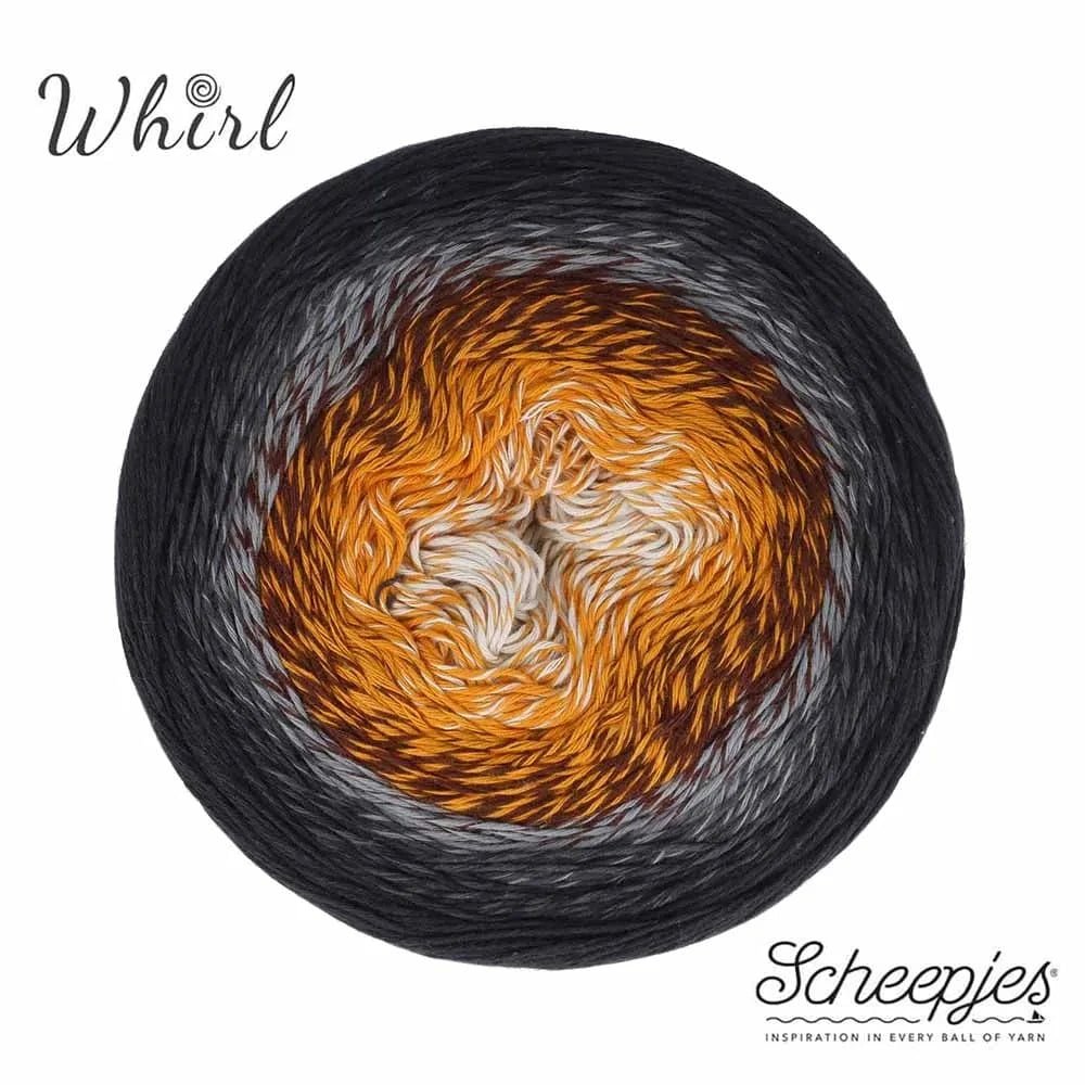 Scheepjes Cotton Whirl - BONIFAKTUR - 725 Night Sun - Scheepjes Scheepjes Cotton Whirl 725 Night Sun