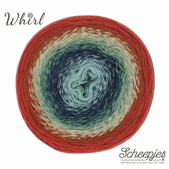 Scheepjes Cotton Whirl - BONIFAKTUR - 726 Rustic Retreat - Scheepjes Scheepjes Cotton Whirl 726 Rustic Retreat