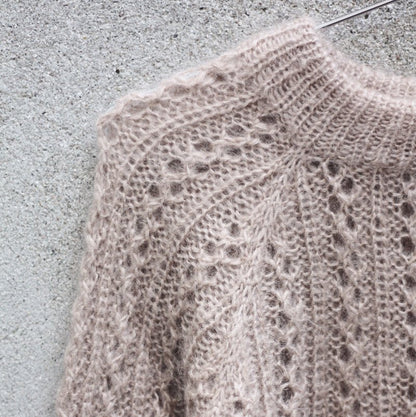 Waffle Sweater – Strickanleitung & Garnpaket - BONIFAKTUR - Kleinste - Waffle Sweater – Strickanleitung & Garnpaket