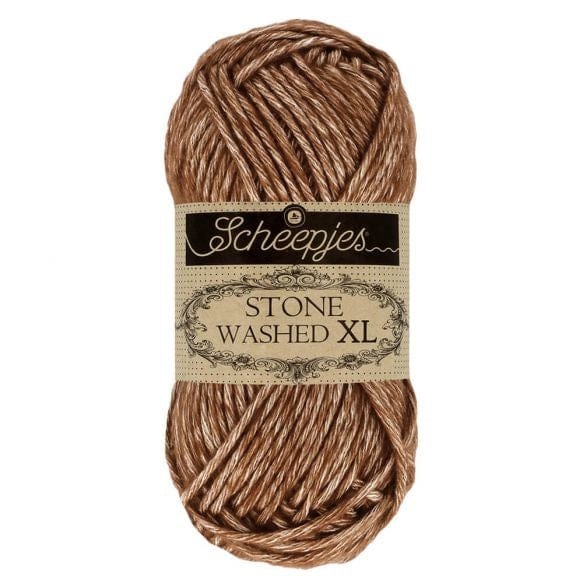 Scheepjes Stone Washed XL - BONIFAKTUR - 862 Brown Agate - Scheepjes Stone Washed XL - BONIFAKTUR