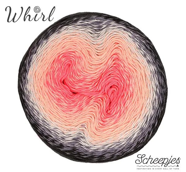 Scheepjes Whirl - BONIFAKTUR - 784 Watermelon Hell Raiser - Scheepjes Scheepjes Whirl 784 Watermelon Hell Raiser